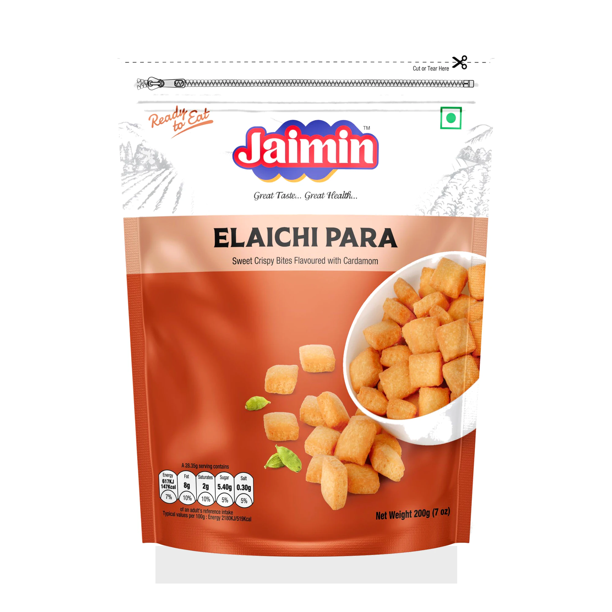 Elaichi Shakkarpara